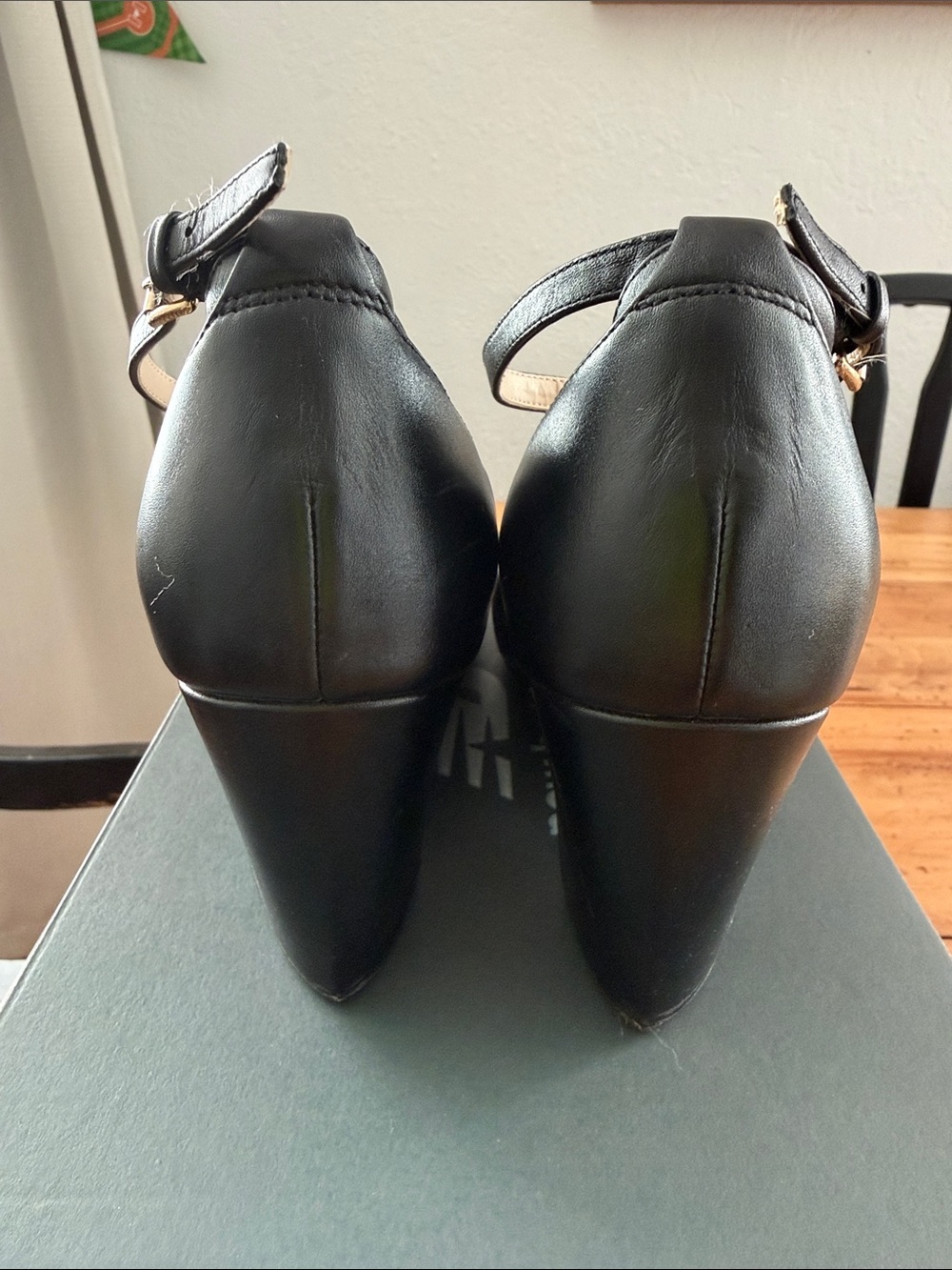 Cole Hahn Wedge with ankle strap size 10 - Picture 3 of 17
